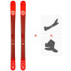 Ski Black Crows Camox Jr 2022 + Touring Ski Bindings + Climbing Skins  -