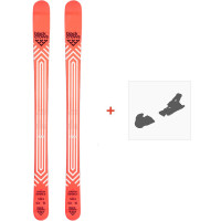 Ski Black Crows Camox Jr Birdie 2022 + FIxations de ski  - Pack ski junior