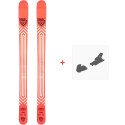 Ski Black Crows Camox Jr Birdie 2022 + FIxations de ski 