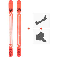 Ski Black Crows Camox Jr Birdie 2022 + Touring Ski Bindings + Climbing Skins  -