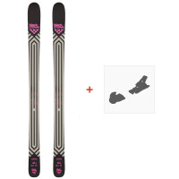 Ski Black Crows Corvus 2022 + FIxations de ski  - Pack Ski Freeride 106-110 mm