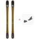 Ski Black Crows Justis 2022 + FIxations de ski  - Pack Ski Freeride 94-100 mm