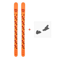 Ski Black Crows Magnis 2020 + FIxations de ski  - Pack ski junior