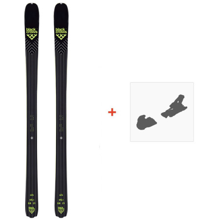 Ski Black Crows Orb 2022 + FIxations de ski  - Ski All Mountain 86-90 mm avec fixations de ski à choix