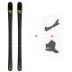 Ski Black Crows Orb 2022 + Touring Ski Bindings + Climbing Skins  - All Mountain + Touring