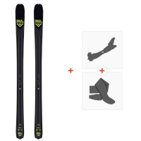 Ski Black Crows Orb 2022 + Touring Ski Bindings + Climbing Skins  - All Mountain + Touring