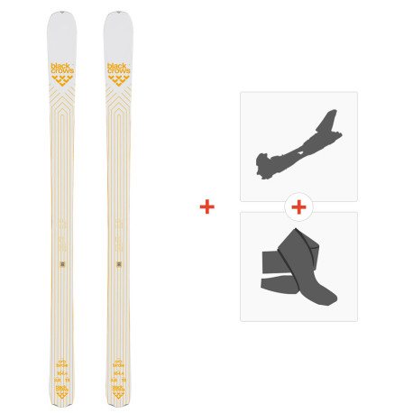 Ski Black Crows Orb Birdie 2021 + Touring Ski Bindings + Climbing Skins  - All Mountain + Touring