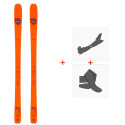 Ski Black Crows Vastus Freebird 2021 + Fixations ski de rando + Peaux 