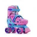 Quad skates Sfr Hurricane III Adjustable Pink/Blue 2022