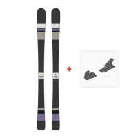 Ski Scott Black Majic 2015 + FIxations de ski -
