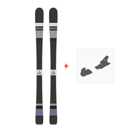 Ski Scott Black Majic 2015 + Fixation de ski