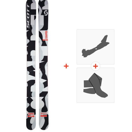 Ski Scott Scrapper 2016 + Fixations de ski randonnée + Peaux