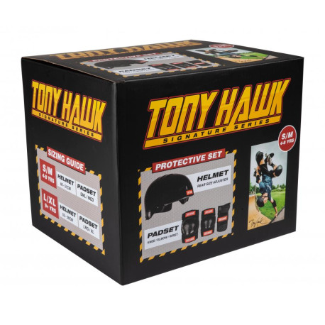 Tony Hawk Protective Set JNR 2021 - Skateboard Helme