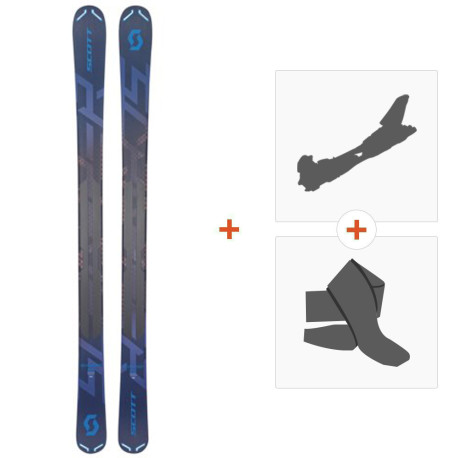 Ski Scott Scrapper 105 2019 + Fixations randonnée + Peau
