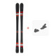 Ski Scott Black Majic 2018 + FIxations de ski  -