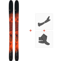 Ski Dynastar M-Tour 99 F-Team 2023 + Touring Ski Bindings + Climbing Skins  - FreeTouring