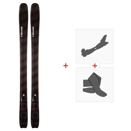 Ski Head Kore Tour 99 2023 + Fixations de ski randonnée + Peaux