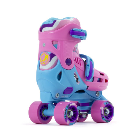 Quad skates Sfr Hurricane III Adjustable Pink/Blue 2022 - Rollerskates