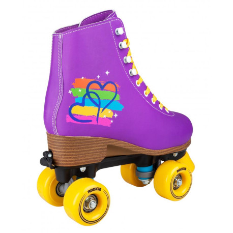 Quad skates Rookieskates Passion Purple 2022 - Rollerskates