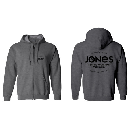 Jones Hoodie Z. Riding Free Grey 2021