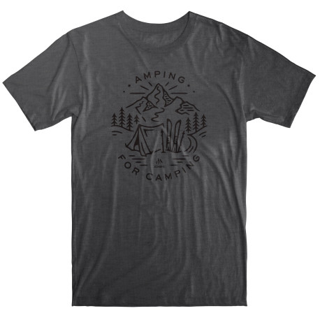 Jones Tee Amping For Camping Grey 2021
