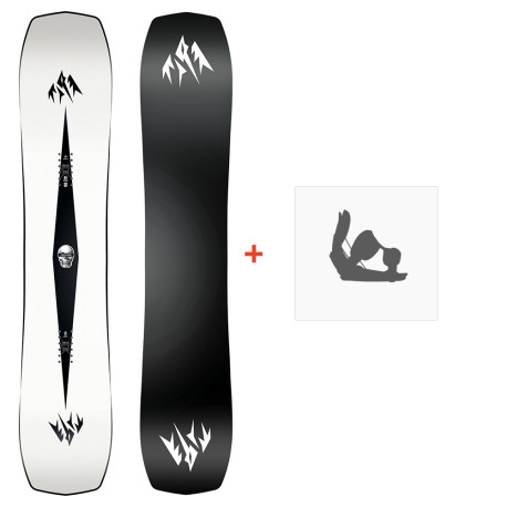 Snowboard Jones Mind Expander Twin 2024 + Fixations de snowboard