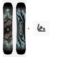 SNOWBOARD SET + BINDINGS Jones Mountain Twin 2023 - Snowboard-Set Herren