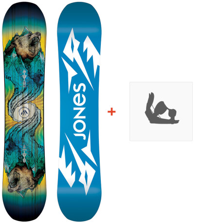 SNOWBOARD SET + BINDINGS Jones Prodigy 2022  - Snowboard-Set Kinder