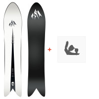 Snowboard Jones Storm Wolf 2024 + Snowboard bindings