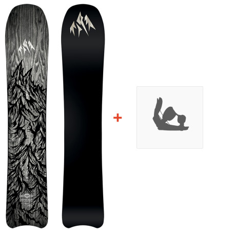 Snowboard Jones Ultracraft 2023 + Fixations de snowboard