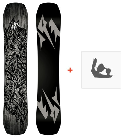 Snowboard Jones Ultra Mountain Twin 2023 + Fixations de snowboard