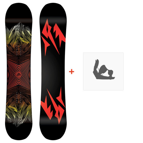 SNOWBOARD SET + BINDINGS Jones Ultra Prodigy 2024  - Pack Snowboard Homme