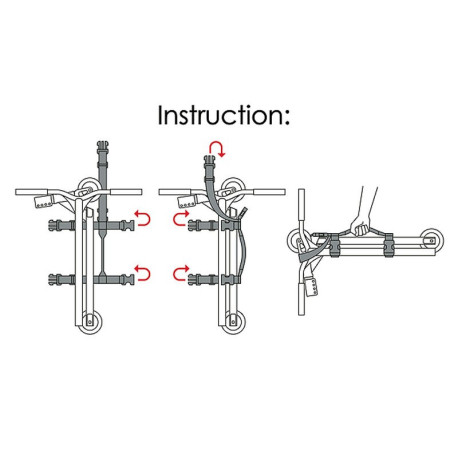 Krasava Scooter Bag Strap Holder Black 2020 - Strap Holde Bag