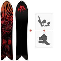 Splitboard Jones Storm Chaser 2022 + Fixation Splitboard + Peaux 