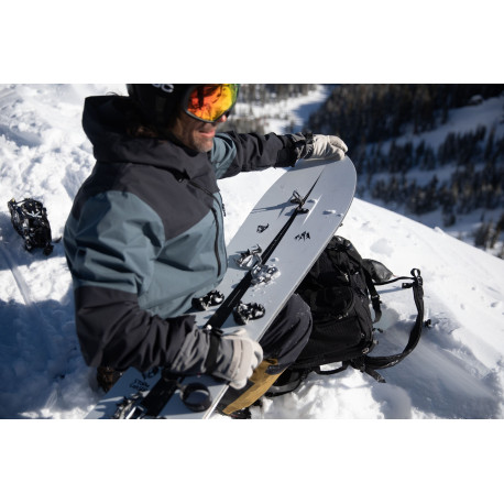 Splitboard Jones Storm Chaser 2024 + Fixation Splitboard + Peaux 