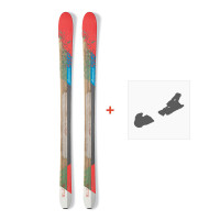 Ski Nordica Belle 88 2017 + FIxations de ski -