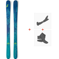 Ski Nordica Santa Ana 93 2019 + Fixations ski de rando + Peaux 