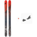 Ski Nordica Enforcer Free 110 Flat 2020 + FIxations de ski 