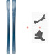 Ski Blizzard Cheyenne 2017 + Touring Ski Bindings + Climbing Skins  - All Mountain + Touring