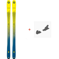 Ski Blizzard Zero G 085 2020 + FIxations de ski  - Rando Polyvalent