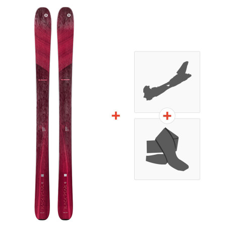 Ski Blizzard Black Pearl 97 2022 + Fixations ski de rando + Peaux  - Freeride + Rando