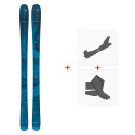 Ski Blizzard Black Pearl 88 2023 + Fixations ski de rando + Peaux 