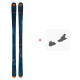 Ski Blizzard Brahma 82 2023 + FIxations de ski  - Ski All Mountain 80-85 mm avec fixations de ski à choix