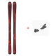 Ski Blizzard Brahma 88 2023 + FIxations de ski  - Ski All Mountain 86-90 mm avec fixations de ski à choix