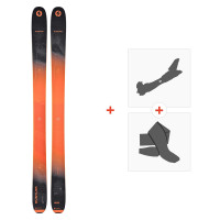 Ski Blizzard Rustler 11 2023 + Touring Ski Bindings + Climbing Skins  - Freeride + Touring