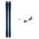 Ski Blizzard Zero G 085 Dark Blue 2023 + FIxations de ski 
