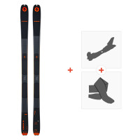 Ski Blizzard Zero G LT 080 2025 + Fixations ski de rando + Peaux  - Rando Polyvalent
