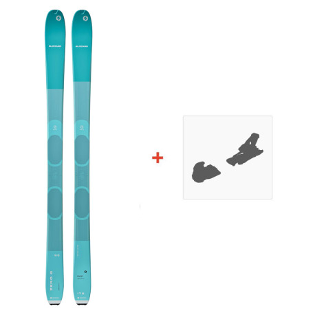 Ski Blizzard Zero G 095 W 2025 + FIxations de ski  - Rando Polyvalent