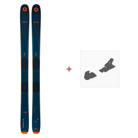 Ski Blizzard Zero G 105 2025 + FIxations de ski  - Rando Freeride
