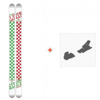 Ski Line Afterbang 2016 + Ski Bindings  - Freestyle Ski Set